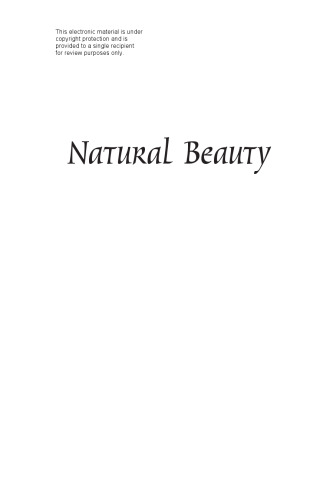 Natural Beauty: A Theory of Aesthetics Beyond the Arts