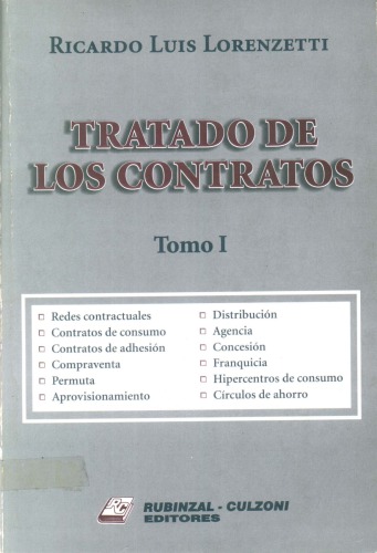 Tratado de los Contratos. Tomo I