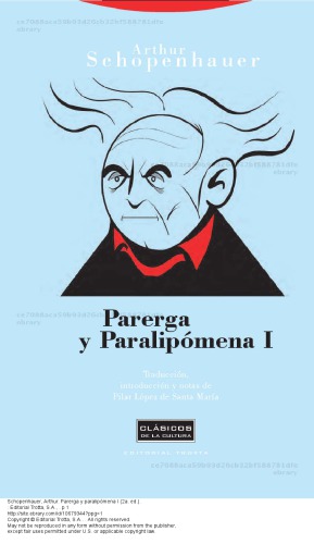 Parerga y paralipómena