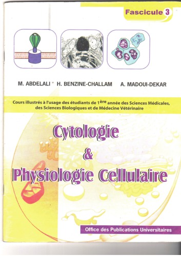 cytologie et physiologie cellulaire