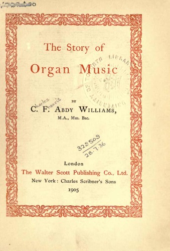 The Story of Organ Music