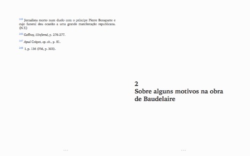 Sobre alguns motivos na obra de Baudelaire