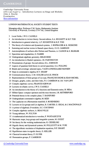 Introductory Lectures on Rings and Modules