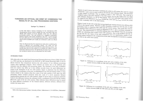 Towards an official IGS orbit by combining the results of all IGS Processing Centers