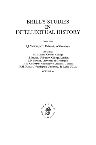 Uriel Da Costa’s Examination of Pharisaic Traditions, Supplemented by Semuel Da Silva’s Treatise on the Immortality of the Soul