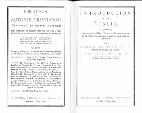 Introduccion a la Biblia II