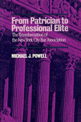 From Patrician to Professional Elite (Contemporary Issues