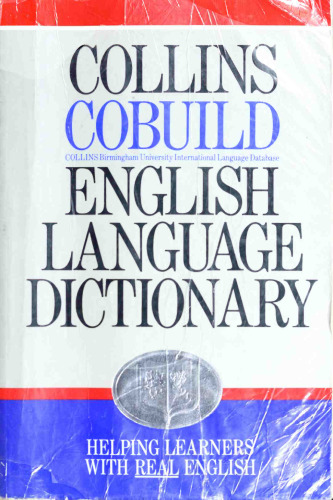 Collins COBUILD English Language Dictionary