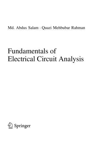 Fundamentals of Electrical Circuit Analysis