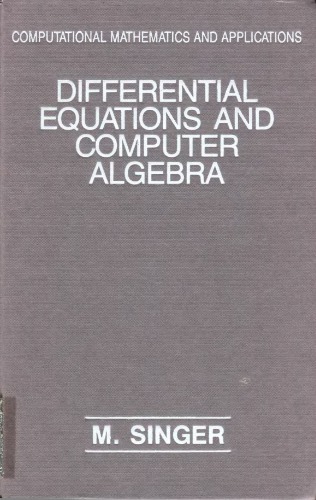 Differential Equations and Computer Algebra