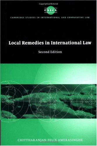 Local remedies in international law