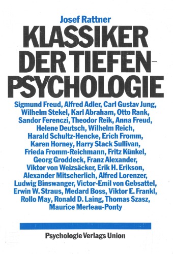 Klassiker der Tiefenpsychologie