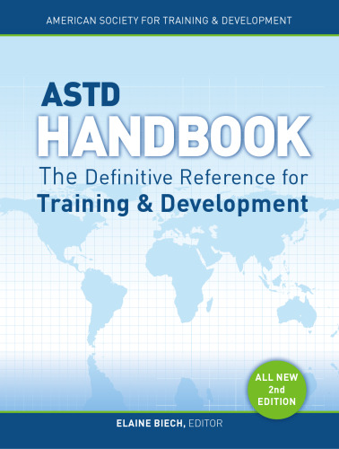 ASTD Handbook: The Definitive Reference for Training & Development