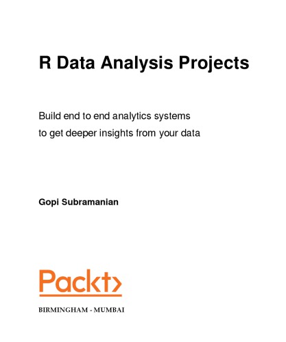 R Data Analysis Projects