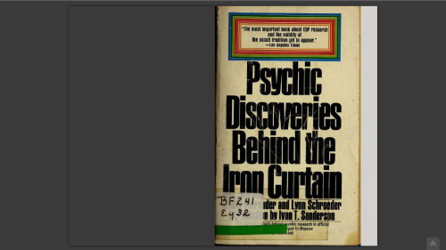 PSI: Psychic Discoveries Behind the Iron Curtain