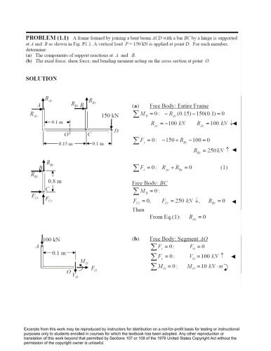 Solution Manual Mechanics of Materials