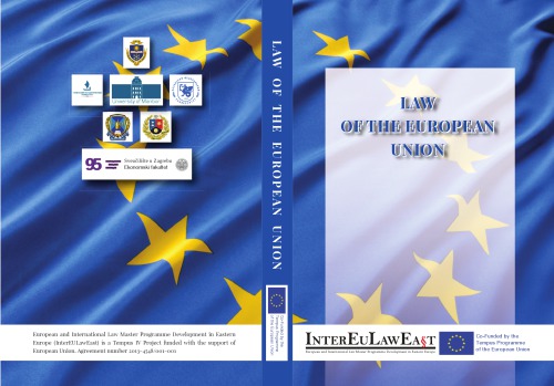 Law of the European Union: a Textbook for Master Students