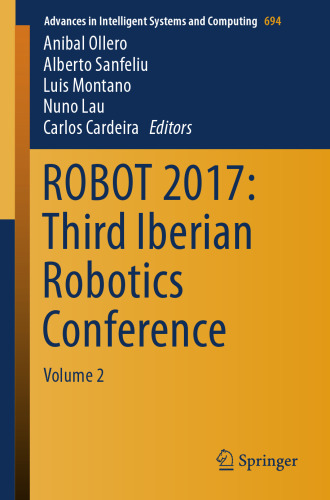  ROBOT 2017: Third Iberian Robotics Conference: Volume 2