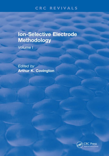 Ion-selective electrode methodology vol 1