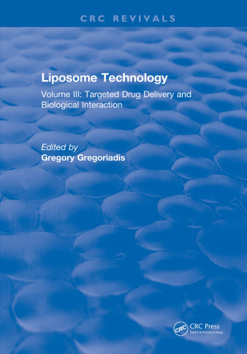 Liposome Technology Prepn Of Liposomes