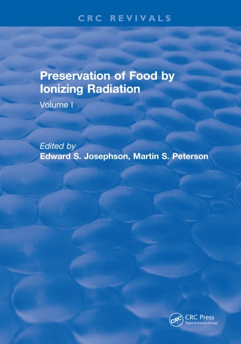 Preservation of food by ionizing radiation vol I