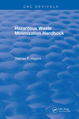 Hazardous waste minimization handbook