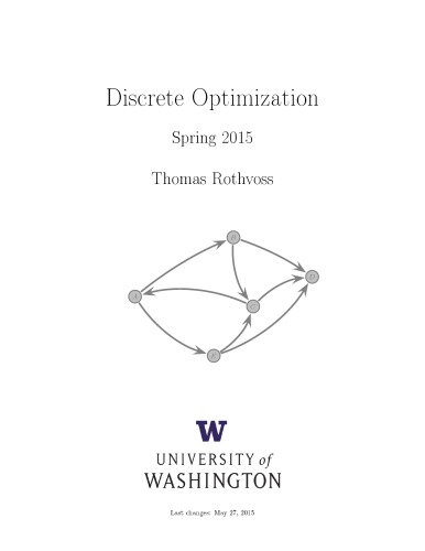 Discrete Optimization, Spring 2015