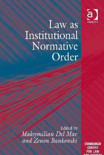 Law as Institutional Normative Order