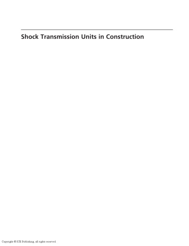 Shock transmission units in construction