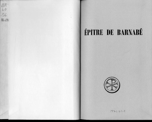 Épître de Barnabé