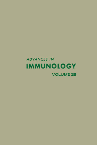 Advances in Immunology, Vol. 29