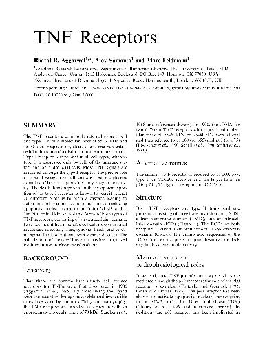 TNF Receptors