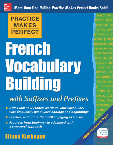 French Vocabulary Building with Suffixes and Prefixes: