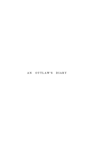 An Outlaw’s Diary: Volume 2, The Commune