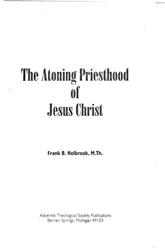 The Atoning Priesthood of Jesus Christ