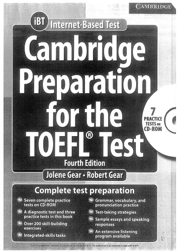 Cambridge Preparation for the TOEFL Test