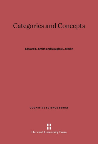 Categories and Concepts