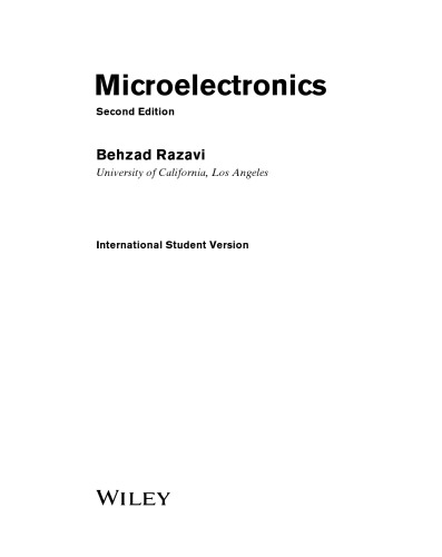 Microelectronics