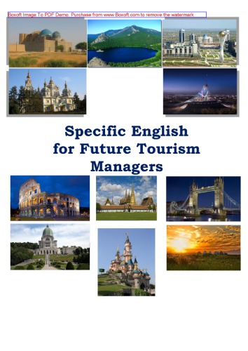 Specific English for Future Tourism Managers