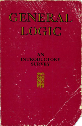 General Logic: An Introductory Survey