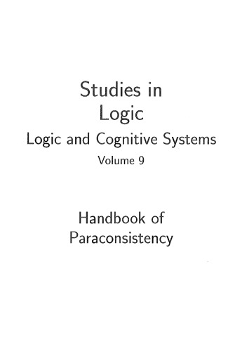 Handbook of Paraconsistency