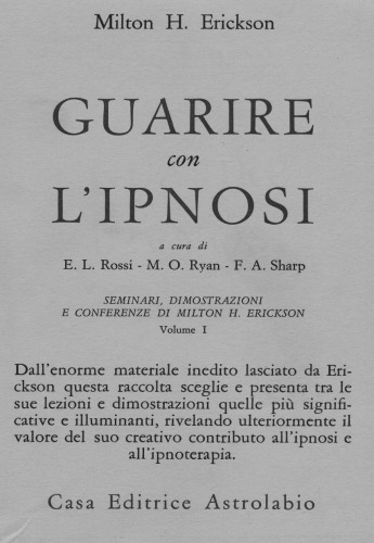 Guarire con l’ipnosi