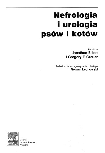 Nefrologia i urologia psów i kotów