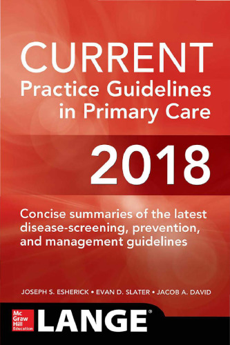 CURRENT Practice Guidelines in Primary Care 2018