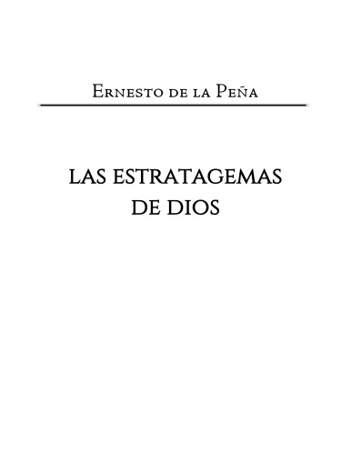 Las Estratagemas de Dios