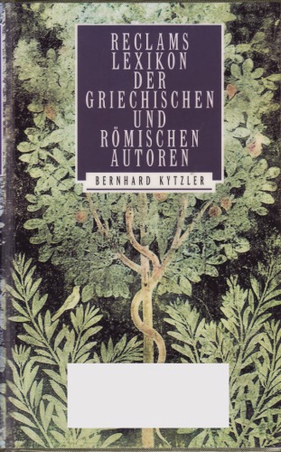 Reclams Lexikon der griechischen und römischen Autoren