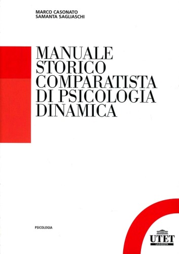 Manuale storico comparatista di psicologia dinamica