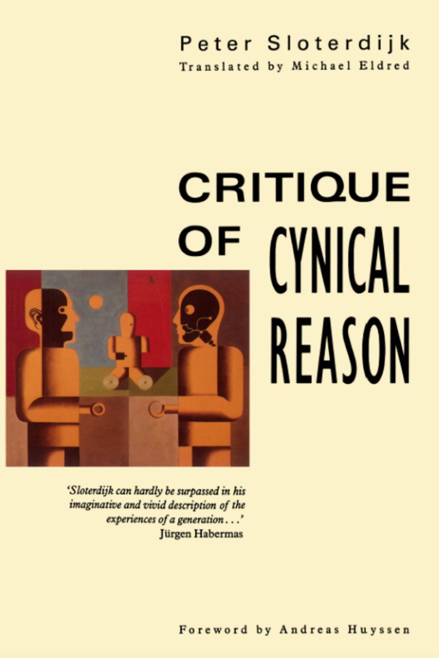 Critique of Cynical Reason