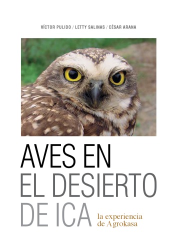 Aves en el desierto de Ica