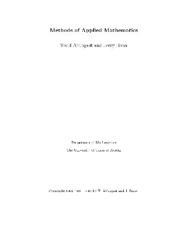 Methods of applied mathematics